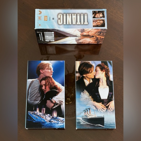 TITANIC VHS 1998 2-Tape Set - Picture 5 of 6